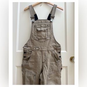 NWOT Dovetail Workwear Limited Edition Freshley Overalls Natural Canvas